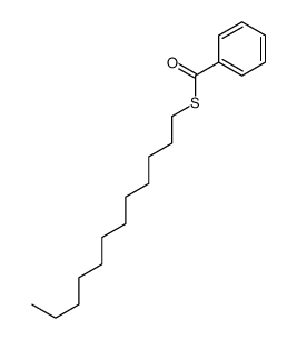 S-dodecyl benzenecarbothioate Structure