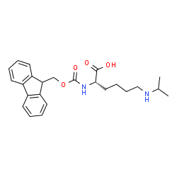 Fmoc-Lys(ipr)-OH structure