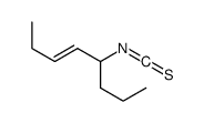 5-isothiocyanatooct-3-ene结构式