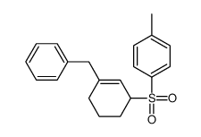 1-(3-benzylcyclohex-2-en-1-yl)sulfonyl-4-methylbenzene结构式