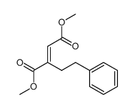 (E)-2-Phenethyl-but-2-enedioic acid dimethyl ester Structure