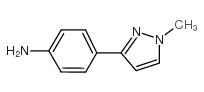 4-(1-甲基-1H-吡唑-3-基)苯胺图片