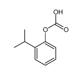 Carbonic acid (1-methylethyl)phenyl ester Structure