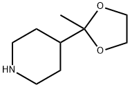 4-(2-甲基-1,3-二氧戊环-2-基)哌啶图片