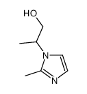 2-(2-Methyl-1H-imidazol-1-yl)-1-propanol结构式