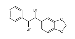 5-(α,β-dibromo-phenethyl)-benzo[1,3]dioxole Structure