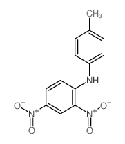 Benzenamine, N-(4-methylphenyl)-2,4-dinitro- picture