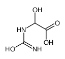 2-(carbamoylamino)-2-hydroxyacetic acid Structure