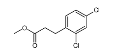 methyl 3-(2,4-dichlorophenyl)propanoate结构式