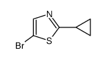 5-Bromo-2-cyclopropyl-thiazole structure