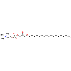 (2R)-3-(Heptadecyloxy)-2-hydroxypropyl 2-(trimethylammonio)ethyl phosphate picture