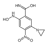 5-(aziridin-1-yl)-2-(hydroxyamino)-4-nitrobenzamide Structure