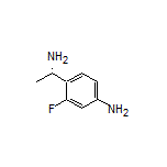 (S)-4-(1-Aminoethyl)-3-fluoroaniline Structure