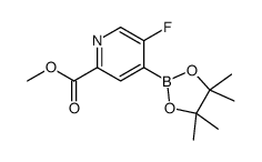 5-氟-2-(甲氧基羰基)吡啶-4-硼酸频那醇酯图片