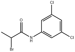 Propanamide, 2-bromo-N-(3,5-dichlorophenyl)-结构式