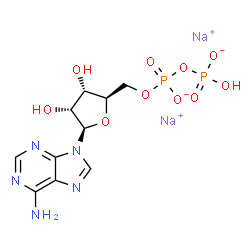 Adenosine-5'-diphosphatedisodiumsalt Structure