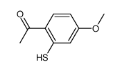 1-(2-mercapto-4-methoxy-phenyl)-ethanone Structure