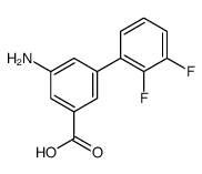 3-amino-5-(2,3-difluorophenyl)benzoic acid Structure