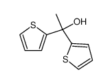 1,1-di(thiophen-2-yl)ethanol Structure