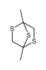 1,4-dimethyl-2,5,7-trithiabicyclo[2.2.1]heptane Structure