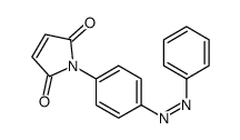 (E)-1-(4-(Phenyldiazenyl)phenyl)-1H-pyrrole-2,5-dione Structure