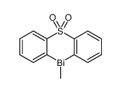 10-methylphenothiabismine 5,5-dioxide结构式