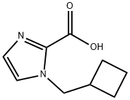 1-(Cyclobutylmethyl)-1H-imidazole-2-carboxylic acid Structure