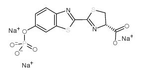 D-Luciferin 6'-O-phosphate trisodium salt structure