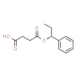 Butanedioic acid, mono(1-phenylpropyl) ester, (R)- (9CI) picture