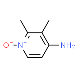 4-Pyridinamine,2,3-dimethyl-,1-oxide(9CI) structure