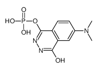 [6-(dimethylamino)-4-oxo-3H-phthalazin-1-yl] dihydrogen phosphate结构式