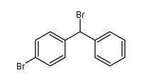 p-bromobenzhydryl bromide Structure