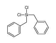 dibenzyl(dichloro)silane Structure