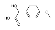 4-METHOXYMANDELIC ACID)结构式