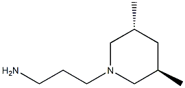 3-((3R,5R)-3,5-dimethylpiperidin-1-yl)propan-1-amine Structure