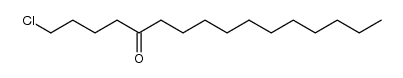 1-chlorohexadecan-5-one Structure