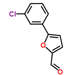 5-(3-Chlorophenyl)-2-furaldehyde Structure