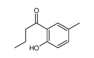 1-BUTANONE, 1-(2-HYDROXY-5-METHYLPHENYL)- Structure