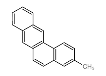 Benz[a]anthracene,3-methyl- Structure