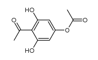 4'-acetoxy-2',6'-dihydroxyacetophenone Structure