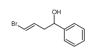 4-bromo-1-phenylbut-3-en-1-ol结构式