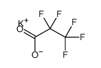 potassium pentafluoropropionate结构式