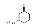 potassium 3-oxocyclohex-1-enolate Structure