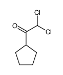 Ethanone, 2,2-dichloro-1-cyclopentyl- (9CI) structure