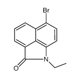 6-bromo-1-ethylbenz[cd]indol-2(1H)-one结构式