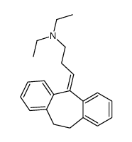 3-(5,6-dihydrodibenzo[1,2-a:1',2'-e][7]annulen-11-ylidene)-N,N-diethylpropan-1-amine结构式