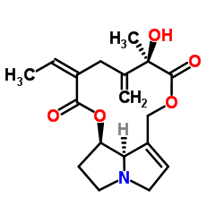 千里光菲灵碱结构式