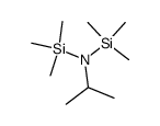 N,N-bis(trimethylsilyl)isopropylamine结构式