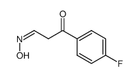 (Z)-3-(4-fluorophenyl)-3-oxopropanal oxime Structure