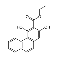 ethyl 2,4-dihydroxyphenanthrene-3-carboxylate Structure